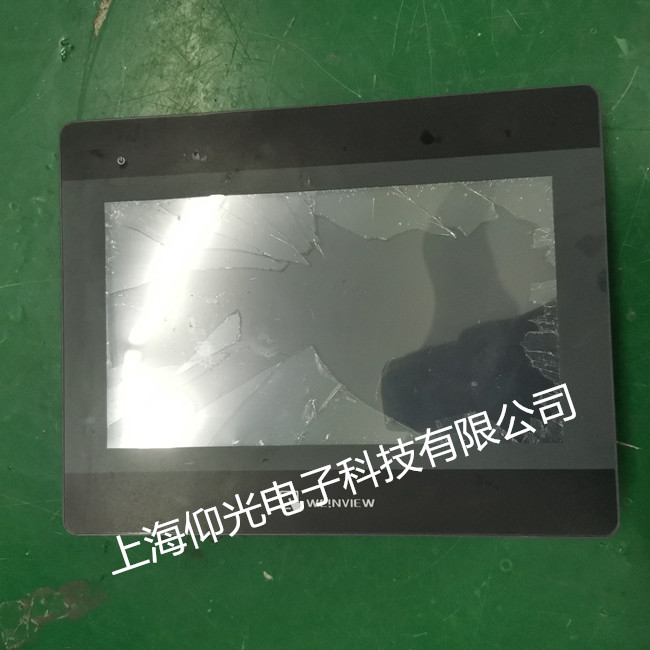 威綸觸摸屏維修常見(jiàn)故障 MT8070iH觸摸失靈 無(wú)顯示修理 當(dāng)天好