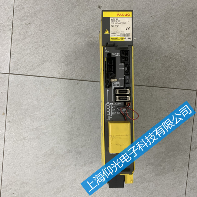 機械設(shè)備發(fā)那科伺服驅(qū)動器維修A06B-6079-H102報警顯示AL-09維修