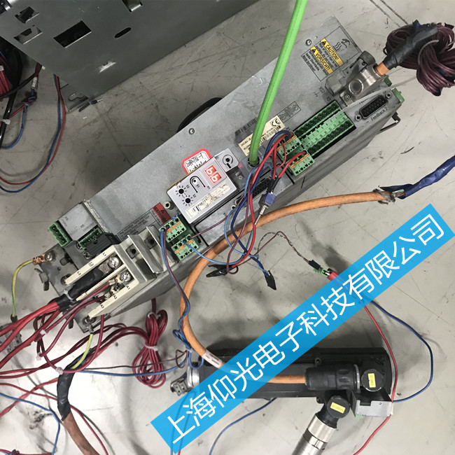 醫(yī)療設備力士樂伺服電機報警顯示C0124故障維修